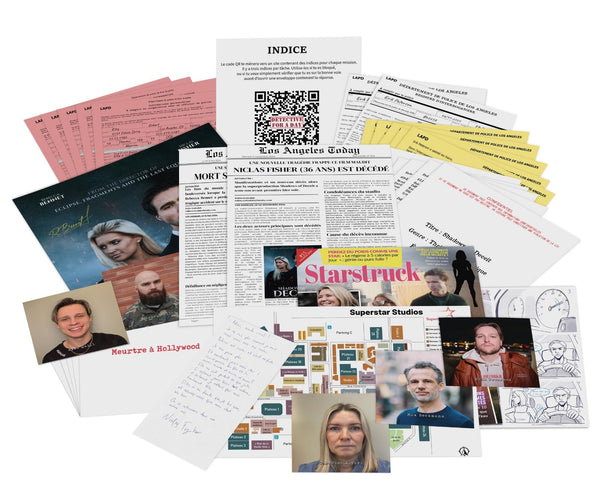 Coffret cadeau de Noël - 3 enquêtes