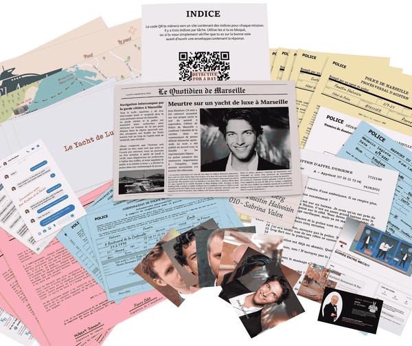 Coffret cadeau de Noël - 3 enquêtes